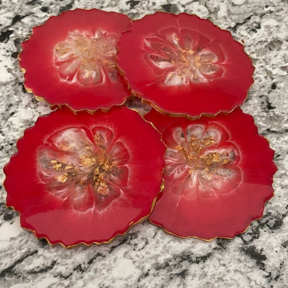 Custom Coasters & Cheese Board - Picture 3 of 7